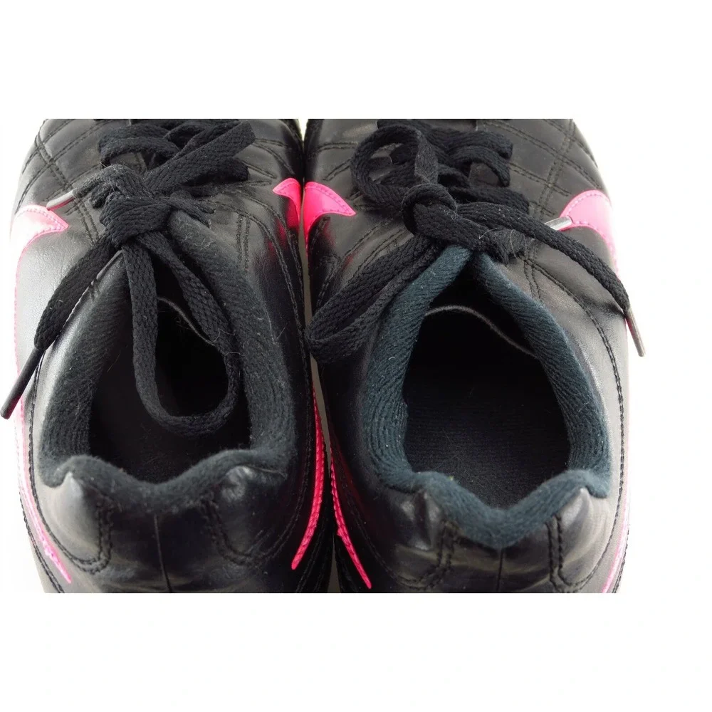 Nike‎ Youth Girls Shoes Size 3.5 M Black Indoor Soccer Synthetic